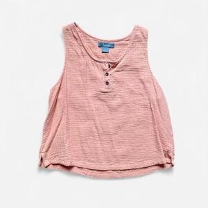 Soft Peachy Pink Sleeveless Tank